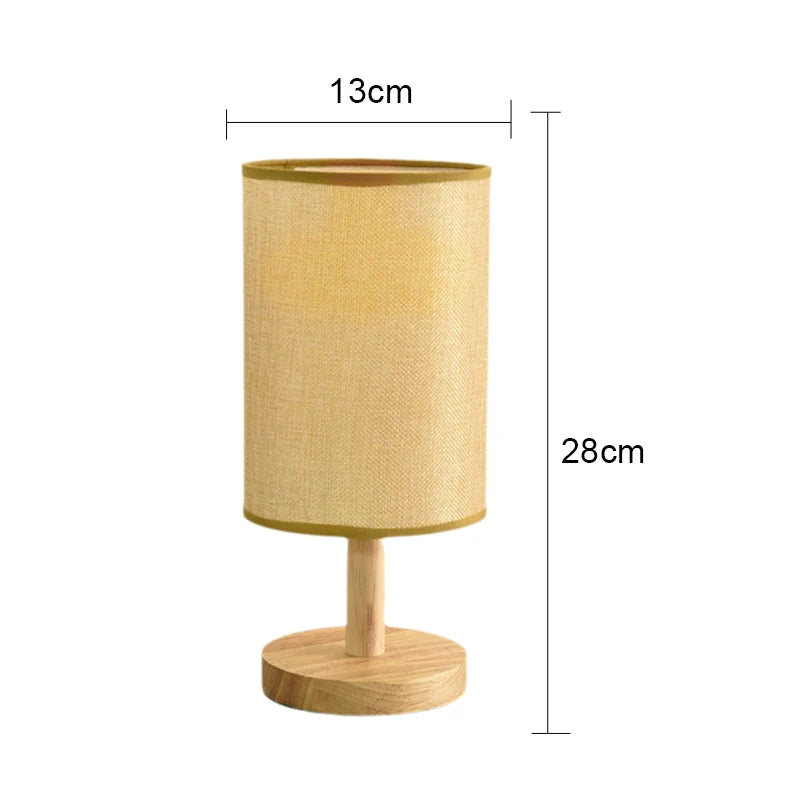 LED Table Lamp: Dimmable USB Night Light, Chinese Style