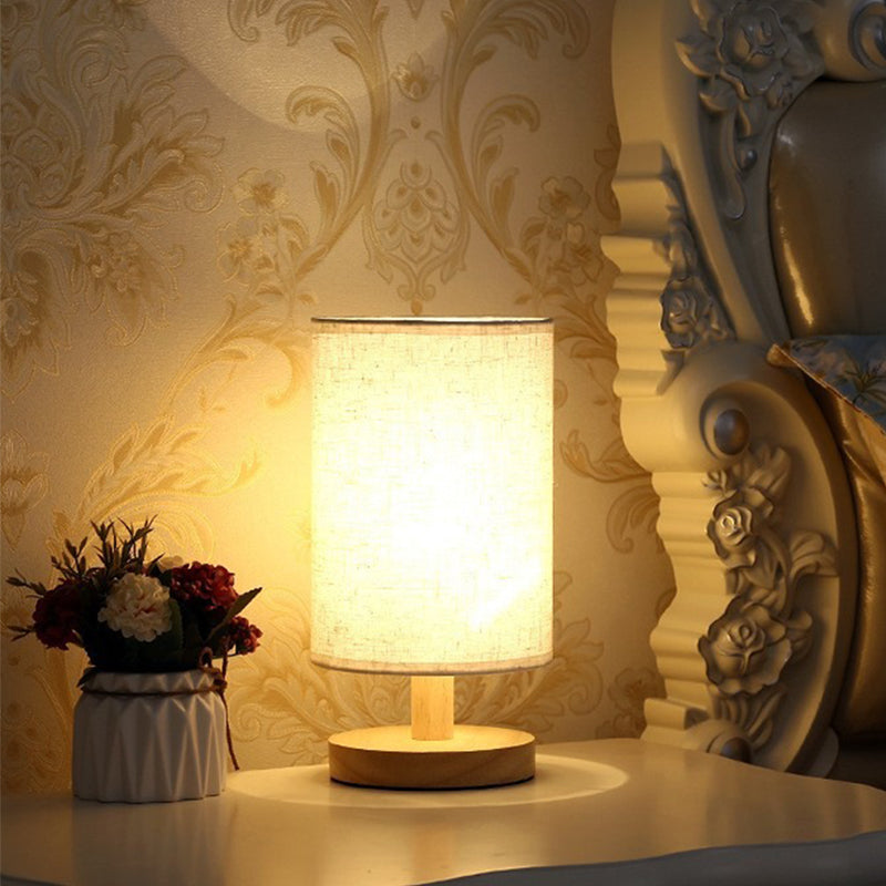 LED Table Lamp: Dimmable USB Night Light, Chinese Style